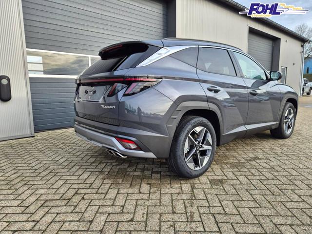 Hyundai TUCSON Trend 1.6 T-GDI 150PS Automatik TZ 2026 Teil-Leder Sitzheizung v+h Lenkradheizung Klimaautomatik Navi Touchscreen DAB+ Apple CarPlay + Android Auto PDC R&uuml;ckf.-Kamera Matrix-LED-Scheinw. 