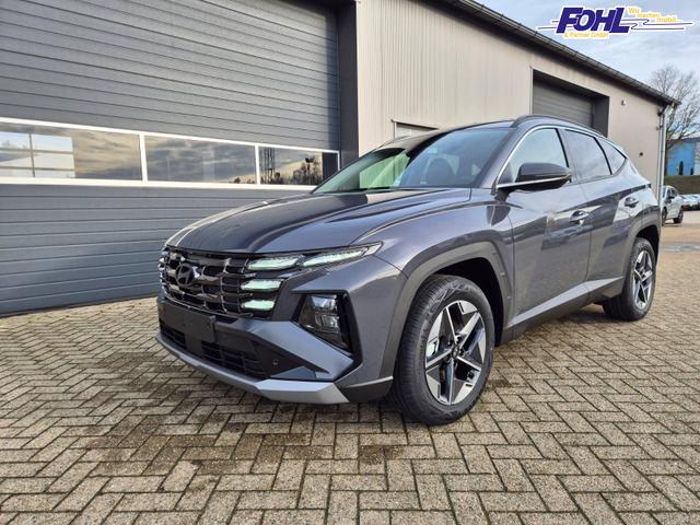 Hyundai TUCSON Trend 1.6 T-GDI 150PS Automatik TZ 2026 Teil-Leder Sitzheizung v+h Lenkradheizung Klimaautomatik Navi Touchscreen DAB+ Apple CarPlay + Android Auto PDC R&uuml;ckf.-Kamera Matrix-LED-Scheinw. 