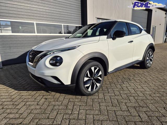 Nissan Juke 1.0 DIG-T 114PS Acenta Klimaautomatik Sitzheizung R&uuml;ckf.Kamera Bluetooth Touchscreen wireless Apple CarPlay Android Auto 