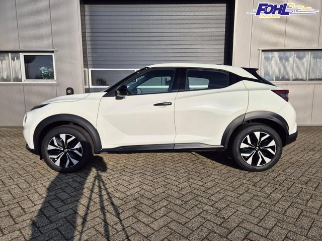 Nissan Juke 1.0 DIG-T 114PS Acenta Klimaautomatik Sitzheizung R&uuml;ckf.Kamera Bluetooth Touchscreen wireless Apple CarPlay Android Auto 