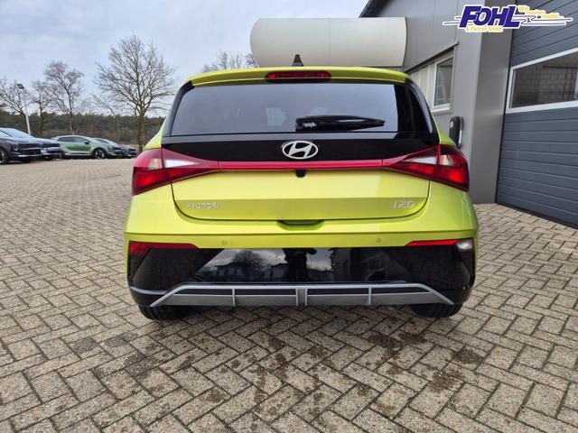 Hyundai i20 1.0 T-GDI 90PS Trend Automatik 5-t&uuml;rig Klimaautomatik Sitzheizung Lenkradheizung R&uuml;ckf.Kamera PDC Apple CarPlay Android Auto Tempomat Touchscreen 16"LM 