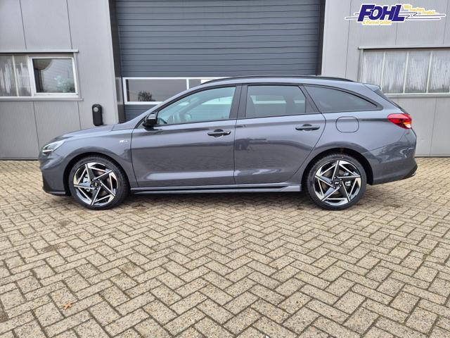 Hyundai i30 Kombi 1.6 T-GDI 150PS Automatik N-Line MY2026 Sitzheizung Lenkradheizung Klimaautomatik Navi 10,3"-Touchscreen Bluelink Apple CarPlay + Android Auto PDC v+h R&uuml;ckf.Kamera 18-LM 