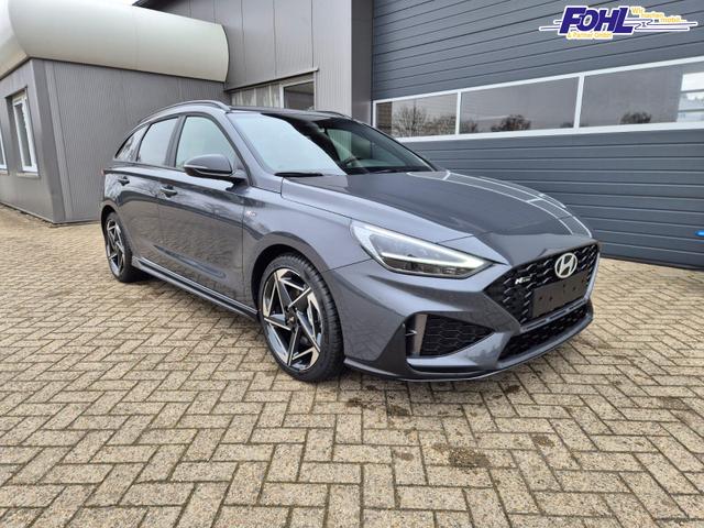 Hyundai i30 Kombi 1.6 T-GDI 150PS Automatik N-Line MY2026 Sitzheizung Lenkradheizung Klimaautomatik Navi 10,3"-Touchscreen Bluelink Apple CarPlay + Android Auto PDC v+h R&uuml;ckf.Kamera 18-LM 