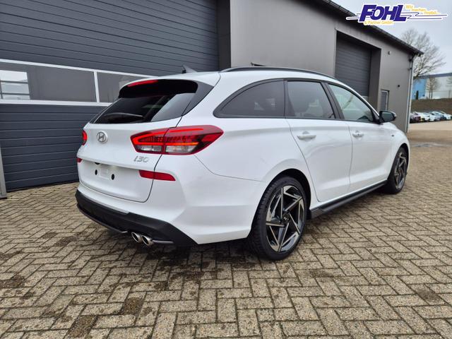 Hyundai i30 Kombi 1.6 T-GDI 150PS Automatik N-Line MY2026 Sitzheizung Lenkradheizung Klimaautomatik Navi 10,3"-Touchscreen Bluelink Apple CarPlay + Android Auto PDC v+h R&uuml;ckf.Kamera 18-LM 