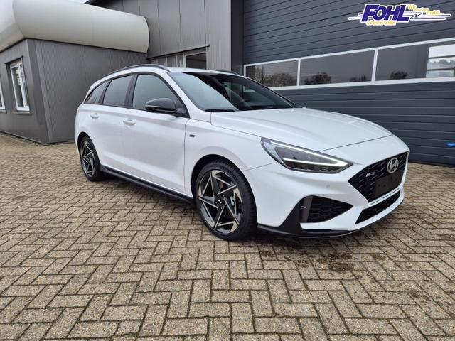 Hyundai i30 Kombi 1.6 T-GDI 150PS Automatik N-Line MY2026 Sitzheizung Lenkradheizung Klimaautomatik Navi 10,3"-Touchscreen Bluelink Apple CarPlay + Android Auto PDC v+h R&uuml;ckf.Kamera 18-LM 