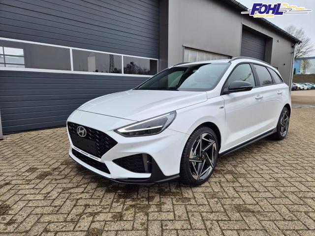 Hyundai i30 Kombi 1.6 T-GDI 150PS Automatik N-Line MY2026 Sitzheizung Lenkradheizung Klimaautomatik Navi 10,3"-Touchscreen Bluelink Apple CarPlay + Android Auto PDC v+h R&uuml;ckf.Kamera 18-LM 