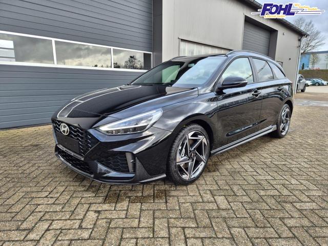 Hyundai i30 Kombi 1.6 T-GDI 150PS Automatik N-Line MY2026 Sitzheizung Lenkradheizung Klimaautomatik Navi 10,3"-Touchscreen Bluelink Apple CarPlay + Android Auto PDC v+h R&uuml;ckf.Kamera 18-LM 