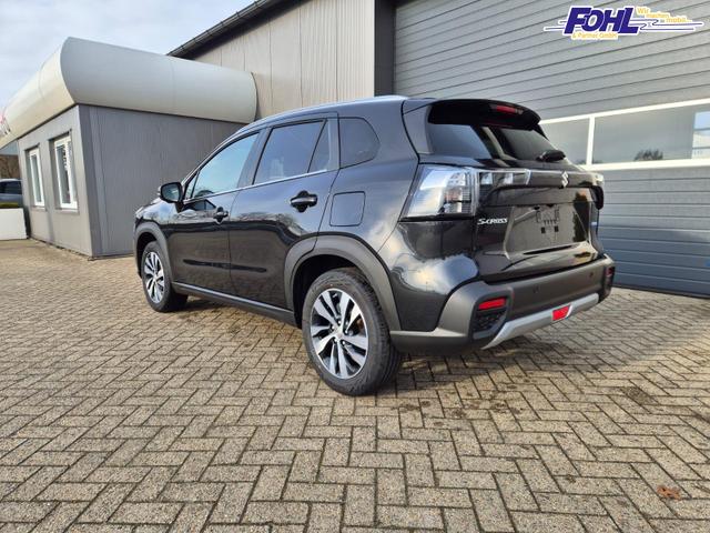 Suzuki S-Cross Comfort+ 110PS MHEV 4x4 ALLGRIP 1.4 Boosterjet Teilleder Navi Klimaautomatik Sitzheizung ACC PDC v+h 4x Kamera Suzuki-Radio Apple CarPlay Android Auto Touchscreen 2xKeyless 17-LM 