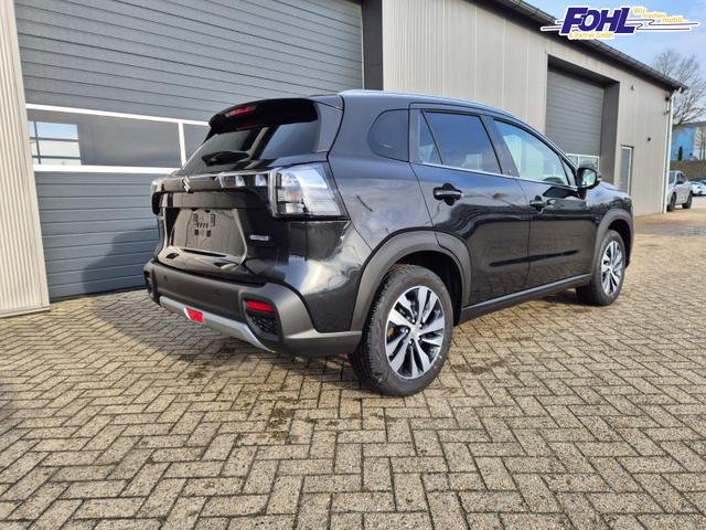 Suzuki S-Cross Comfort+ 110PS MHEV 4x4 ALLGRIP 1.4 Boosterjet Teilleder Navi Klimaautomatik Sitzheizung ACC PDC v+h 4x Kamera Suzuki-Radio Apple CarPlay Android Auto Touchscreen 2xKeyless 17-LM 