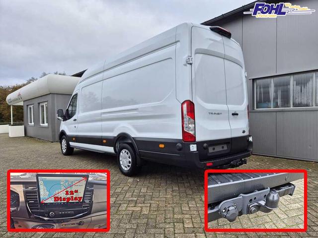 Ford Transit 350 L4H3 2.0 EcoBlue 130PS Trend Heckantrieb 3,5t 2-Sitzer AHK Sitzheizung Frontscheibe beheizb. Klimaautomatik Navi PDC v+h Bluetooth DAB Apple CarPlay Android Auto Tempomat Ganzj.Reifen 