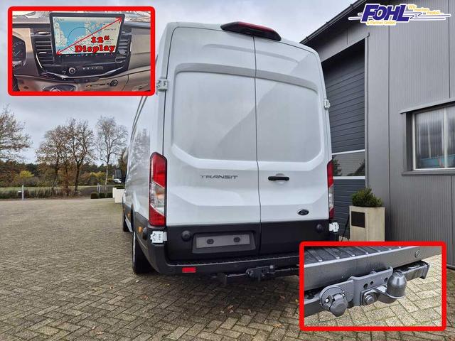 Ford Transit 350 L4H3 2.0 EcoBlue 130PS Trend Heckantrieb 3,5t 2-Sitzer AHK Sitzheizung Frontscheibe beheizb. Klimaautomatik Navi PDC v+h Bluetooth DAB Apple CarPlay Android Auto Tempomat Ganzj.Reifen 