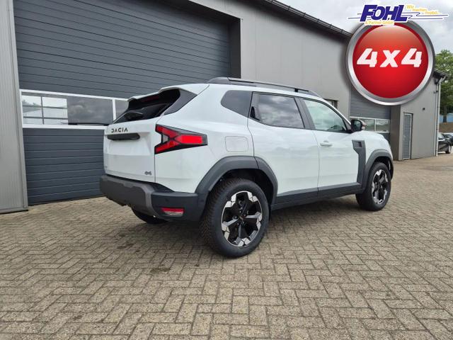 Dacia Duster Extreme 4x4 130PS 1.2 TCe 4x Kamera Lenkradheizung Sitzheizung Klimaautomatik Teil-Leder elektr.Parkbremse Bluetooth Apple Carplay Android Auto PDC v+h 2xKeyless 18-LM Ganzj.Reifen 