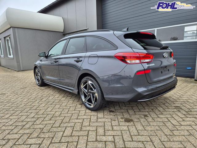 Hyundai i30 Kombi 1.6 T-GDI 150PS Automatik N-Line MY2026 Sitzheizung Lenkradheizung Klimaautomatik Navi 10,3"-Touchscreen Bluelink Apple CarPlay + Android Auto PDC v+h R&uuml;ckf.Kamera 18-LM 