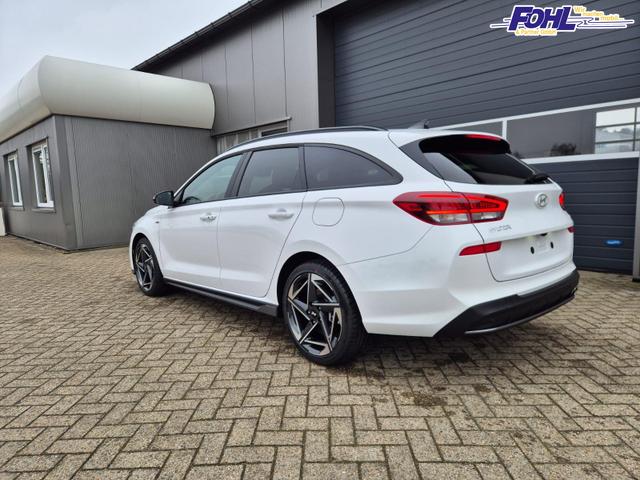 Hyundai i30 Kombi 1.6 T-GDI 150PS Automatik N-Line MY2026 Sitzheizung Lenkradheizung Klimaautomatik Navi 10,3"-Touchscreen Bluelink Apple CarPlay + Android Auto PDC v+h R&uuml;ckf.Kamera 18-LM 