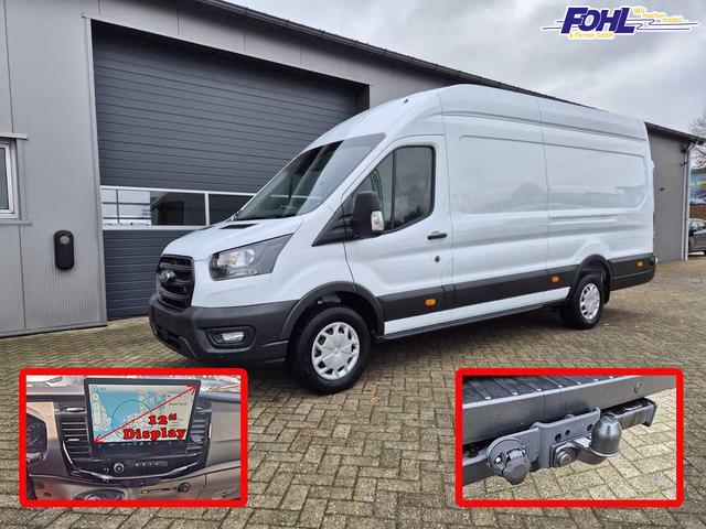 Ford Transit 350 L4H3 2.0 EcoBlue 130PS Trend Heckantrieb 3,5t 2-Sitzer AHK Sitzheizung Frontscheibe beheizb. Klimaautomatik Navi PDC v+h Bluetooth DAB Apple CarPlay Android Auto Tempomat Ganzj.Reifen 