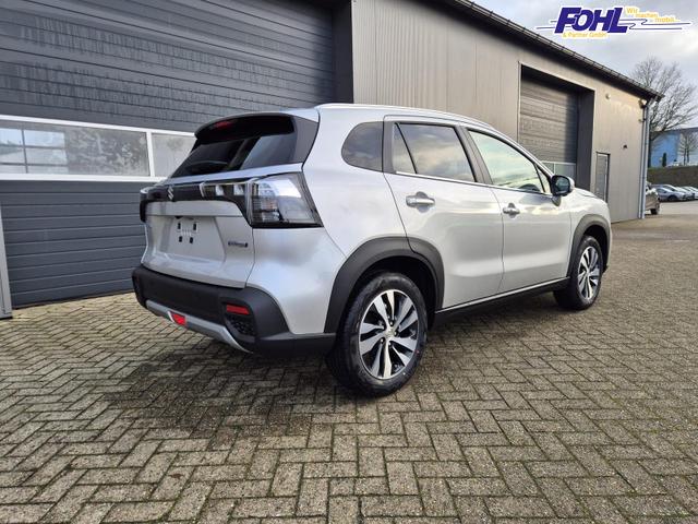 Suzuki S-Cross Comfort+ 110PS Automatik MHEV 4x4 ALLGRIP 1.4 Boosterjet Teilleder Navi Klimaautomatik Sitzheizung ACC PDC v+h 4x Kamera Suzuki-Radio Apple CarPlay Android Auto Touchscreen 2xKeyless 17-LM 
