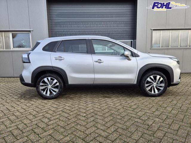 Suzuki S-Cross Comfort+ 110PS Automatik MHEV 4x4 ALLGRIP 1.4 Boosterjet Teilleder Navi Klimaautomatik Sitzheizung ACC PDC v+h 4x Kamera Suzuki-Radio Apple CarPlay Android Auto Touchscreen 2xKeyless 17-LM 