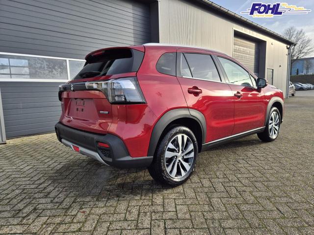 Suzuki S-Cross Comfort+ 110PS Automatik MHEV 4x4 ALLGRIP 1.4 Boosterjet Teilleder Navi Klimaautomatik Sitzheizung ACC PDC v+h 4x Kamera Suzuki-Radio Apple CarPlay Android Auto Touchscreen 2xKeyless 17-LM 