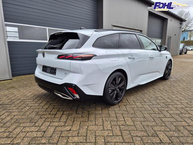 Peugeot 308 SW GT Exclusive 1.2 Hybrid 145PS Automatik Matrix-LED elektr. PanoDach Heckklappe Sitzheizung Lenkradheizung Navi 10" HD-Touchscreen wireless Apple CarPlay + Android Auto FOCAL-System 2x Keyless ACC 4x Kamera PDC v+h 18"LM 