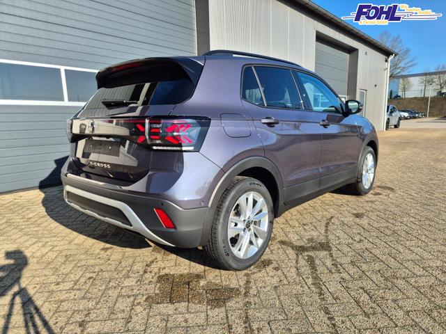 Volkswagen T-Cross 1.0 TSI 116PS DSG Life LED-Matrix-Scheinwerfer ACC Klimaautomatik Sitzheizung PDC v+h 17-LM abged.Scheiben 2xKeyless DAB+ Bluetooth Touchscreen Apple CarPlay Android Auto 