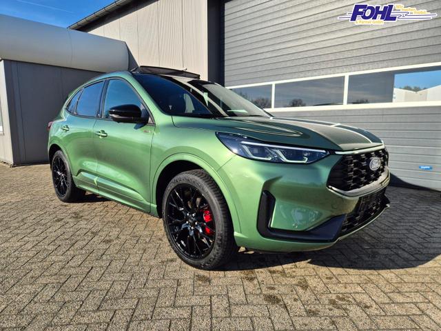 Ford Kuga ST-Line X 243PS PHEV Automatik Black Package Matrix-LED schwenkb. AHK elektr. PanoDach Sitzheizung v+h Lenkradheizung Frontscheibe beheizb. Navi SYNC4 Apple CarPlay Android Auto Touchscreen PDC 4xKamera 2xKeyless B+O Sound 20"LM vollelektr. Reic 