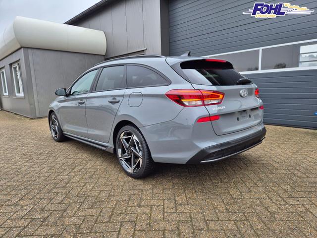 Hyundai i30 Kombi 1.6 T-GDI 150PS Automatik N-Line MY2026 Sitzheizung Lenkradheizung Klimaautomatik Navi 10,3"-Touchscreen Bluelink Apple CarPlay + Android Auto PDC v+h R&uuml;ckf.Kamera 18-LM 