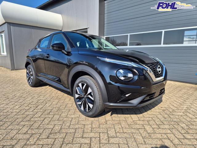 Nissan Juke 1.0 DIG-T 114PS Acenta Klimaautomatik Sitzheizung R&uuml;ckf.Kamera Bluetooth Touchscreen wireless Apple CarPlay Android Auto 