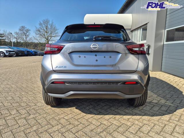 Nissan Juke 1.0 DIG-T 114PS Acenta Klimaautomatik Sitzheizung R&uuml;ckf.Kamera Bluetooth Touchscreen wireless Apple CarPlay Android Auto 