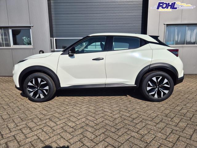 Nissan Juke 1.0 DIG-T 114PS Acenta Klimaautomatik Sitzheizung R&uuml;ckf.Kamera Bluetooth Touchscreen wireless Apple CarPlay Android Auto 