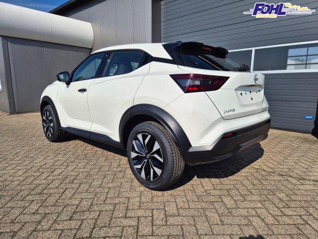 Nissan Juke 1.0 DIG-T 114PS Acenta Klimaautomatik Sitzheizung R&uuml;ckf.Kamera Bluetooth Touchscreen wireless Apple CarPlay Android Auto 