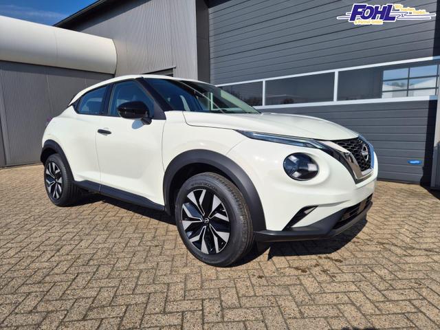Nissan Juke 1.0 DIG-T 114PS Acenta Klimaautomatik Sitzheizung R&uuml;ckf.Kamera Bluetooth Touchscreen wireless Apple CarPlay Android Auto 