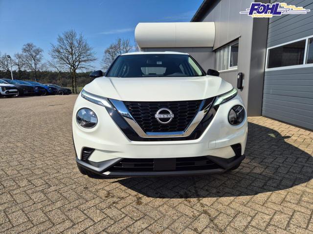 Nissan Juke 1.0 DIG-T 114PS Acenta Klimaautomatik Sitzheizung R&uuml;ckf.Kamera Bluetooth Touchscreen wireless Apple CarPlay Android Auto 
