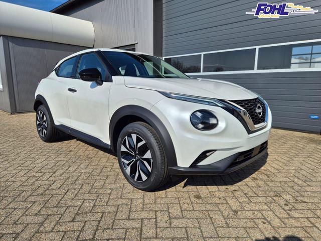 Nissan Juke 1.0 DIG-T 114PS Acenta Klimaautomatik Sitzheizung R&uuml;ckf.Kamera Bluetooth Touchscreen wireless Apple CarPlay Android Auto 