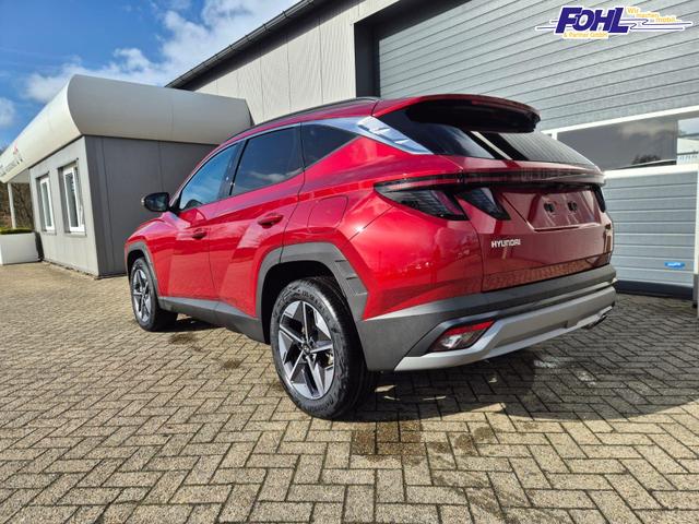 Hyundai TUCSON Trend 1.6 T-GDI 150PS Automatik TZ 2026 Teil-Leder Sitzheizung v+h Lenkradheizung Klimaautomatik Navi Touchscreen DAB+ Apple CarPlay + Android Auto PDC R&uuml;ckf.-Kamera Matrix-LED-Scheinw. 
