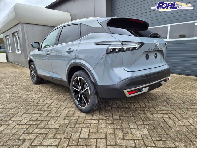 Nissan Qashqai 1.3 DIG-T MHEV 158 PS X-Tronic Tekna Voll-Leder Klimaautomatik PanoGlasdach Sitzheizung Lenkradheizung Navi Head-Up Display elektr. Heckklappe ACC PDC v+h 360&deg;Kamera DAB Bluetooth Touchscreen Apple CarPlay Android Auto 19"LM 