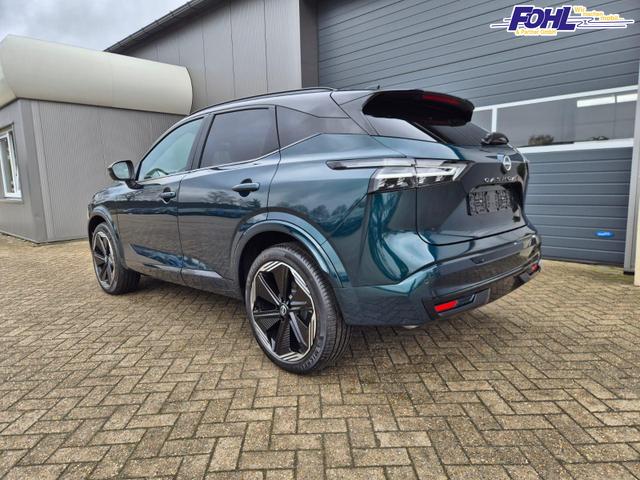 Nissan Qashqai 1.3 DIG-T MHEV 158 PS X-Tronic N-Design 20"Zoll Teil-Leder PanoGlasdach Klimaautomatik Sitzheizung Lenkradheizung Navi Head-Up Display elektr. Heckklappe ACC PDC v+h 360&deg;Kamera DAB Bluetooth Touchscreen Apple CarPlay Android Auto 