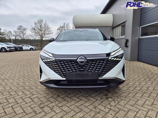 Nissan Qashqai 1.3 DIG-T MHEV 158 PS X-Tronic Tekna Premium Paket 20"LM Teil-Leder PanoGlasdach Klimaautomatik Sitzheizung Lenkradheizung Navi Head-Up Display elektr. Heckklappe ACC PDC v+h 360&deg;Kamera DAB Bluetooth Touchscreen Apple CarPlay Android Auto 