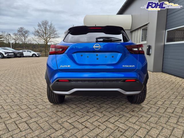 Nissan Juke 1.0 DIG-T 114PS N-Design Automatik Teil-Leder Klimaautomatik Sitzheizung Lenkradheizung PDC v+h R&uuml;ckf.Kamera Navi 19"LM Bluetooth Touchscreen Apple CarPlay Android Auto 