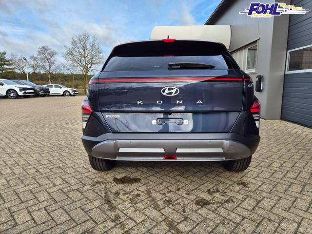 Hyundai KONA Trend 1.6 T-GDI 150PS Automatik MY2026 Voll-LED-Projektionsscheinw. mit LED-Lichtband Sitzheizung v+h Lenkradheizung ACC Klimaautomatik Navi Touchscreen DAB+ Apple CarPlay + Android Auto PDC R&uuml;ckf.Kamera 2xKeyless 17-LM 
