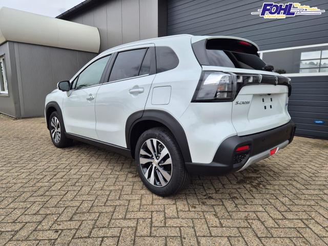 Suzuki S-Cross Comfort+ 110PS Automatik MHEV 1.4 Boosterjet Teilleder Navi Klimaautomatik Sitzheizung ACC PDC v+h 4x Kamera Suzuki-Radio Apple CarPlay Android Auto Touchscreen 2xKeyless 17-LM 