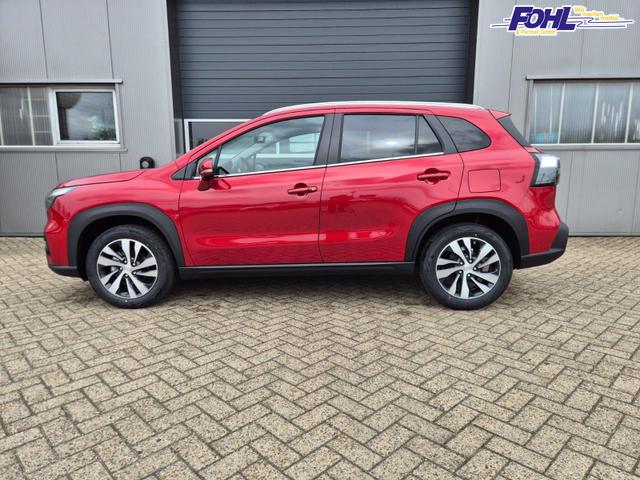 Suzuki S-Cross Comfort+ 110PS Automatik MHEV 1.4 Boosterjet Teilleder Navi Klimaautomatik Sitzheizung ACC PDC v+h 4x Kamera Suzuki-Radio Apple CarPlay Android Auto Touchscreen 2xKeyless 17-LM 