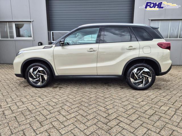 Suzuki Vitara Comfort+ 110PS MHEV 4x4 ALLGRIP 1.4 Boosterjet Allrad Teilleder mit Alcantara Navi Klimaautomatik Sitzheizung ACC PDC v+h R&uuml;ckf.Kamera Suzuki-Radio Apple CarPlay Android Auto Touchscreen 2xKeyless 17-LM 