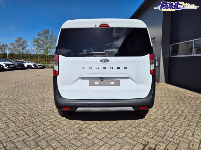Ford Tourneo Courier 1.0 EcoBoost 125PS Active Teil-Leder Sitzheizung Lenkradheizung Klimaautomatik PDC v+h R&uuml;ckf.-Kamera ACC TWA Frontscheibe beheizb. Ford-Navi SYNC4 Apple CarPlay + Android Auto 