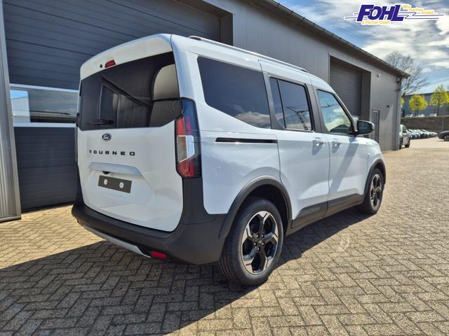 Ford Tourneo Courier 1.0 EcoBoost 125PS Active Teil-Leder Sitzheizung Lenkradheizung Klimaautomatik PDC v+h R&uuml;ckf.-Kamera ACC TWA Frontscheibe beheizb. Ford-Navi SYNC4 Apple CarPlay + Android Auto 