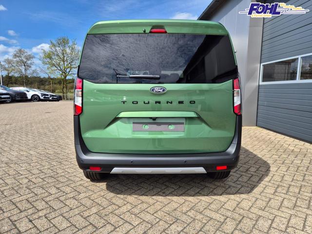 Ford Tourneo Courier 1.0 EcoBoost 125PS Active Teil-Leder Sitzheizung Lenkradheizung Klimaautomatik PDC v+h R&uuml;ckf.-Kamera ACC TWA Frontscheibe beheizb. Ford-Navi SYNC4 Apple CarPlay + Android Auto 