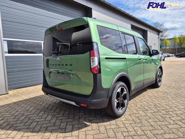 Ford Tourneo Courier 1.0 EcoBoost 125PS Active Teil-Leder Sitzheizung Lenkradheizung Klimaautomatik PDC v+h R&uuml;ckf.-Kamera ACC TWA Frontscheibe beheizb. Ford-Navi SYNC4 Apple CarPlay + Android Auto 