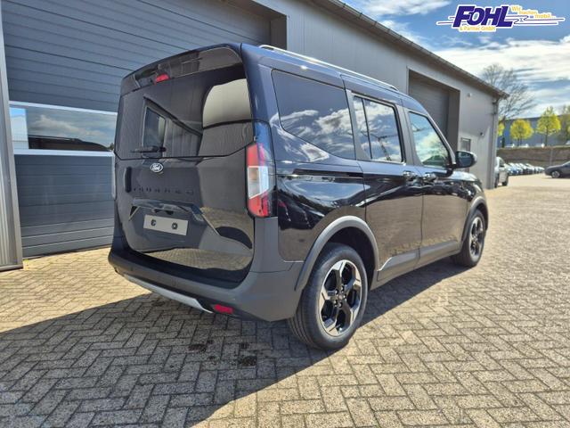 Ford Tourneo Courier 1.0 EcoBoost 125PS Active Teil-Leder Sitzheizung Lenkradheizung Klimaautomatik PDC v+h R&uuml;ckf.-Kamera ACC TWA Frontscheibe beheizb. Ford-Navi SYNC4 Apple CarPlay + Android Auto 