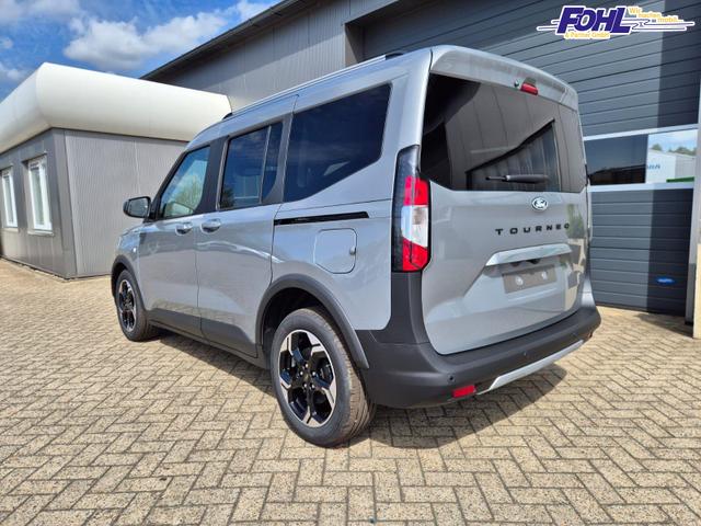 Ford Tourneo Courier 1.0 EcoBoost 125PS Active Teil-Leder Sitzheizung Lenkradheizung Klimaautomatik PDC v+h R&uuml;ckf.-Kamera ACC TWA Frontscheibe beheizb. Ford-Navi SYNC4 Apple CarPlay + Android Auto 