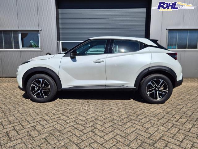 Nissan Juke 1.0 DIG-T 114PS N-Connecta Teil-Leder Klimaautomatik PDC v+h R&uuml;ckf.Kamera Bluetooth Touchscreen Apple CarPlay Android Auto 17"LM 