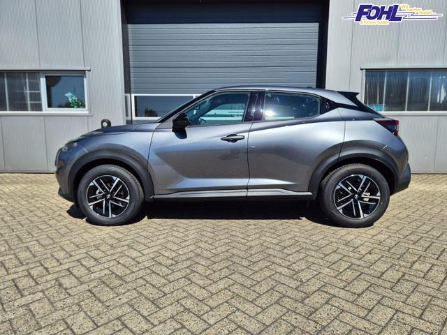 Nissan Juke 1.0 DIG-T 114PS N-Connecta Teil-Leder Klimaautomatik PDC v+h R&uuml;ckf.Kamera Bluetooth Touchscreen Apple CarPlay Android Auto 17"LM 